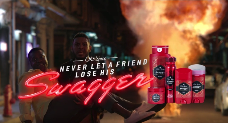Old Spice Launches Male Grooming Ad Campaign for Swagger