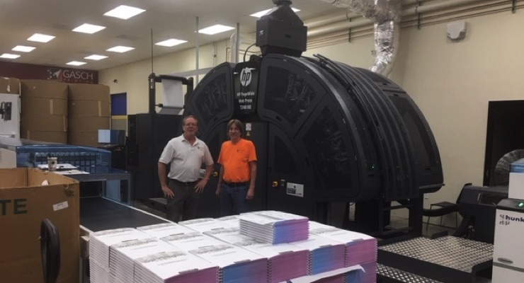 Gasch Printing Adds HP PageWide T240 HD
