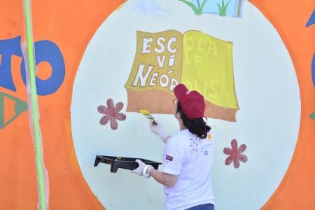 PPG Completes COLORFUL COMMUNITIES Project at Vila Neópolis School 