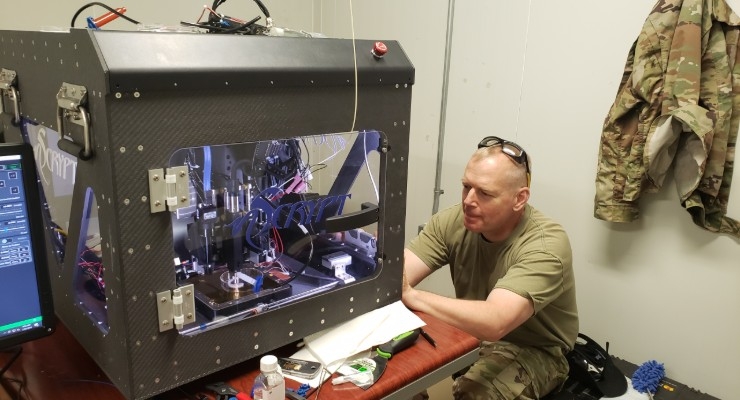 Bandages, Knee Cartilage, Surgical Tools Successfully 3D Printed in Desert Deployment Zone