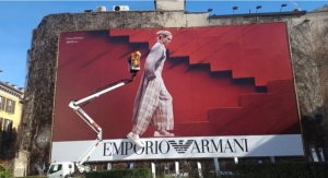 Armani 3D Billboard Campaigns Leverage Colorzenith