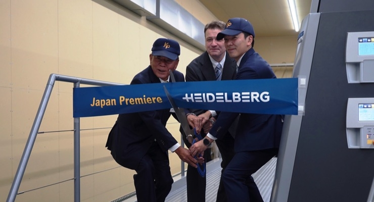 First Heidelberg Primefire 106 Starts Production in Japan