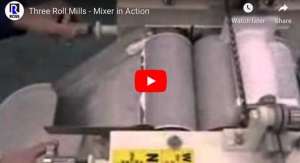 Three Roll Mills - Mixer in Action