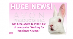 PETA Recognizes Avon
