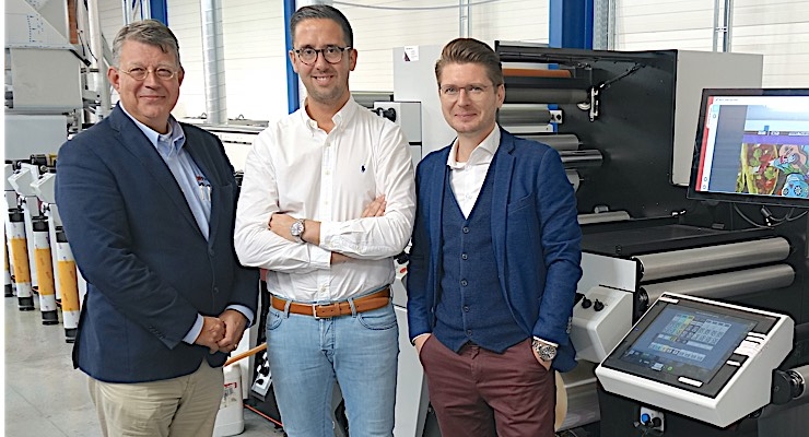 First Mark Andy P7E press heads to Benelux region