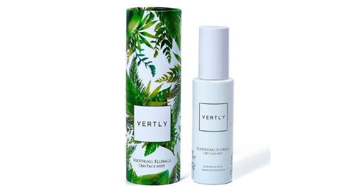 Vertly Launches Soothing Florals + CBD Face Mist