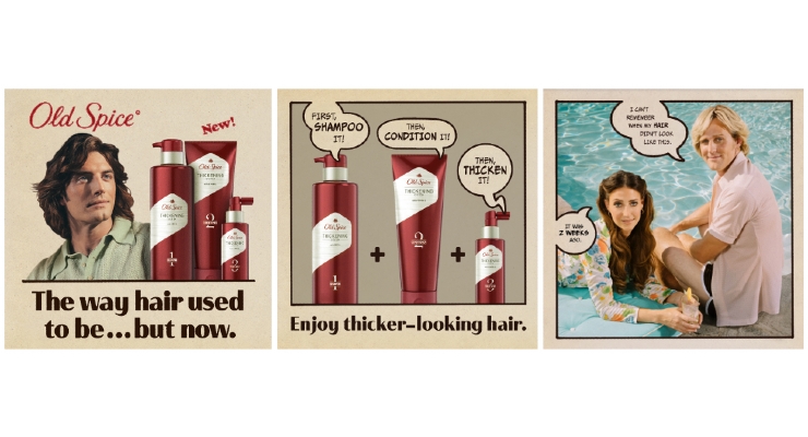 Old Spice Launches Hair Thickening System