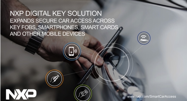 NXP Digital Key Solution Expands Secure Car Access
