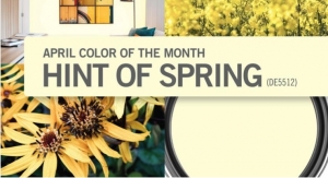 Dunn-Edwards Picks Hint of Spring as April Color of the Month