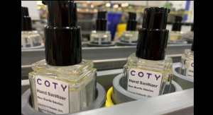 Coty Produces Hand Sanitizer