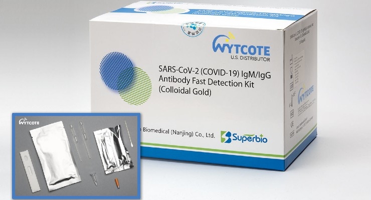 WytCote Introduces Three-Minute COVID-19 Antibody Test