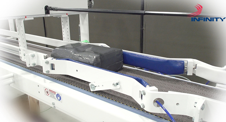 World-class conveyor systems and line synchronization systems for non-woven products from Infinity
