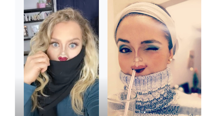 Trending on Social Media: How To Wear Lipstick with a Face Mask  