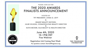 The Fragrance Foundation Hosts Webinar To Announce Finalists on June 4 