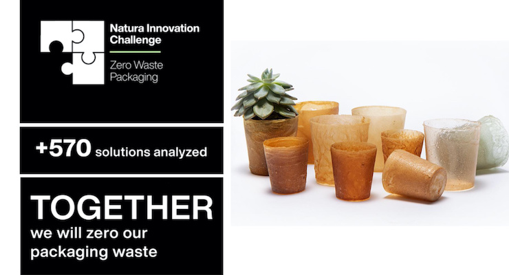 Natura Tests 3 Winners in the Zero-Waste Packaging Innovation Challenge