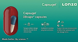 Lonza Introduces Capsugel DBcaps Double-blinded Capsules 