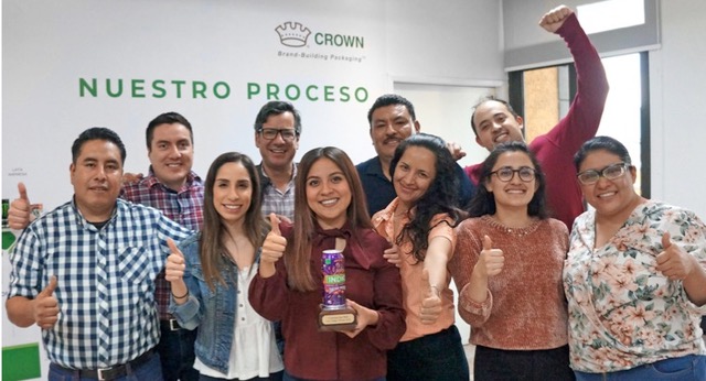 Crown Brand-Building Packaging celebrates INX contest win