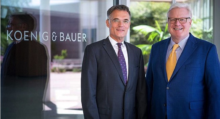 Koenig & Bauer Appoints Dr. Andreas Pleßke as Management Board Spokesman