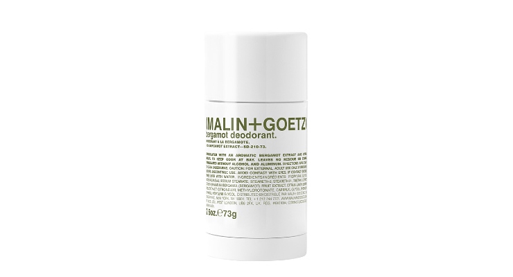 Malin+Goetz Adds Bergamot Deodorant