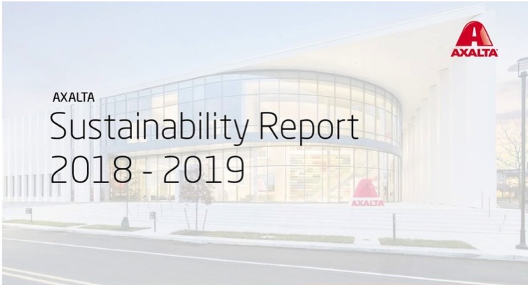 Axalta Releases 2018-19 Sustainability Report