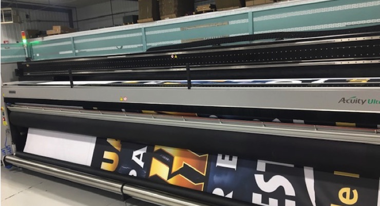 Newman Print Adds 5-meter FUJIFILM Acuity Ultra Printer