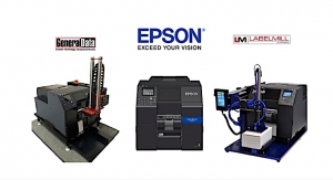 New label applicators available for Epson ColorWorks printer