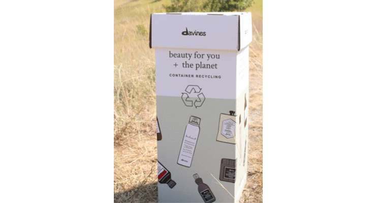 Davines Makes Recycling Easier