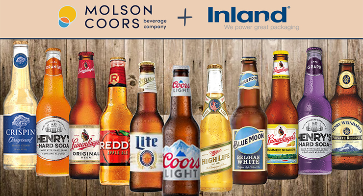 Inland Receives Molson Coors’ Packaging Materials Supplier of the Year Award