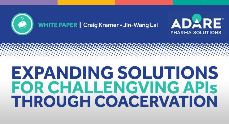 Expanding Solutions for Challenging APIs Through Coacervation