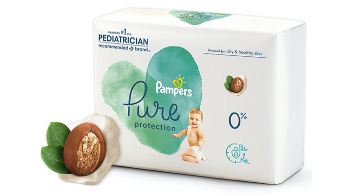 P&G Enhances Pampers Pure Diapers