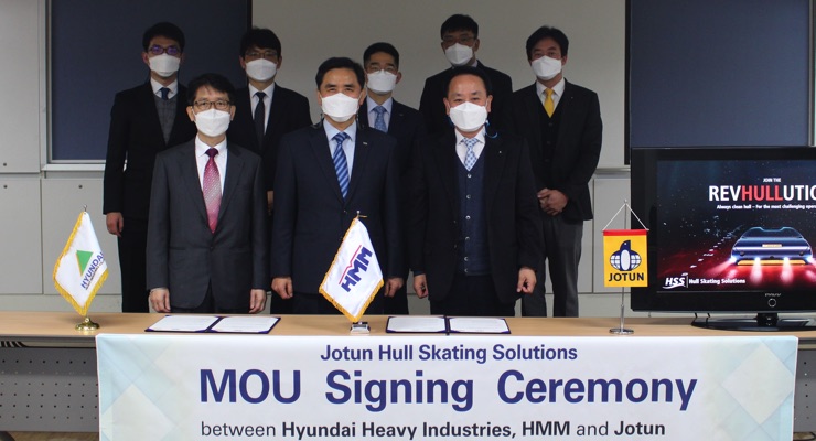 Jotun, HHI, HMM Join to Unlock Green Benefits with Proactive Hull Cleaning