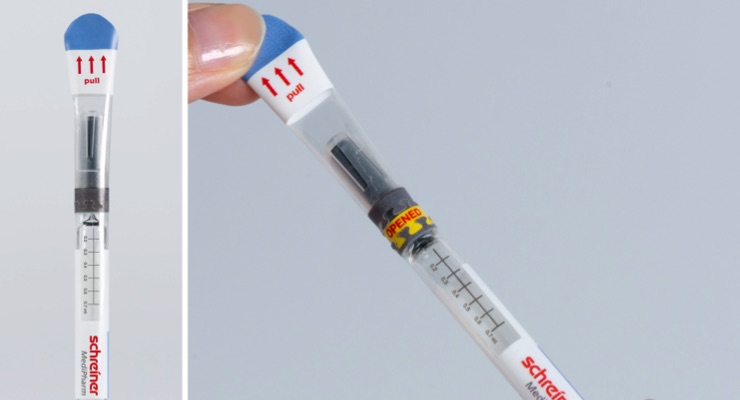 Schreiner MediPharm introduces syringe label with enhanced safety