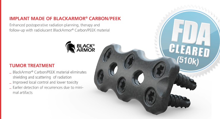 icotec Launches BlackArmor Anterior Cervical Plate in U.S.