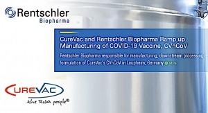 CureVac, Rentschler Ramp up COVID Vax Production