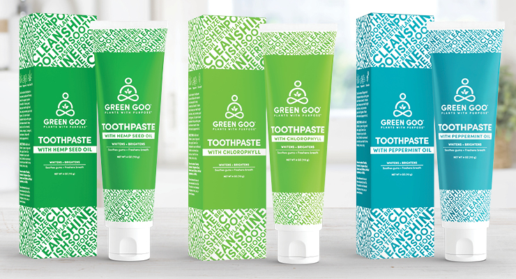 Green Goo Unveils New All-Natural Toothpastes