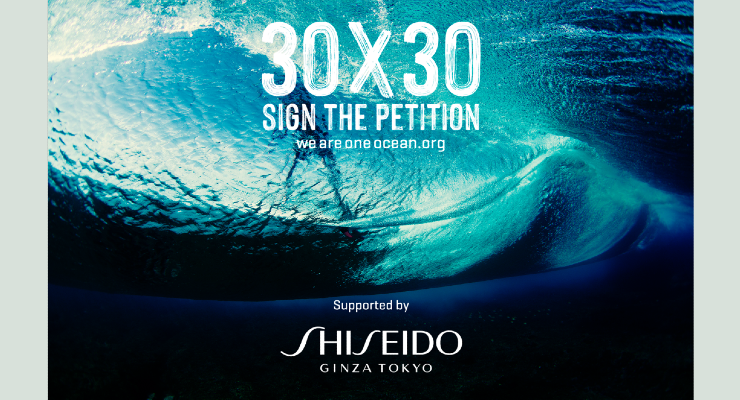 Shiseido Partners with We Are One Ocean Campaign