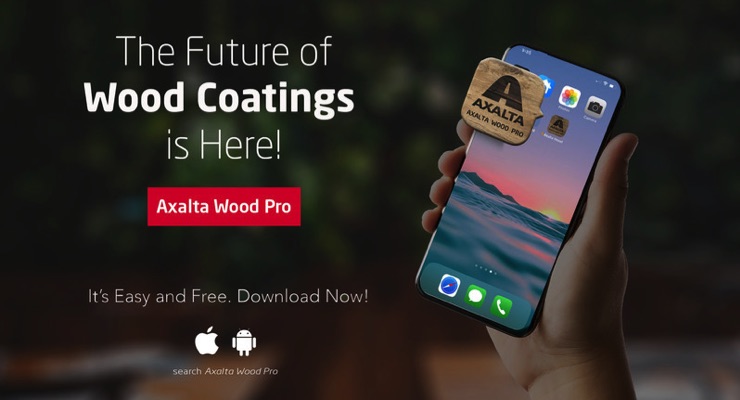 Axalta Launches Wood Coatings Mobile App