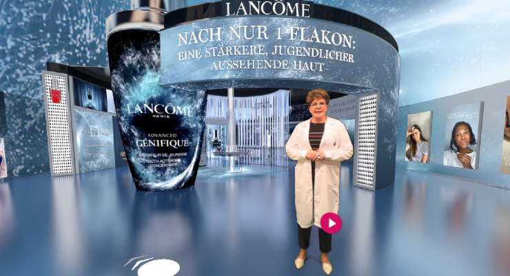 Lancôme Debuts Virtual Stores