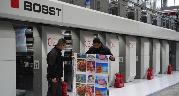 BOBST Developing Water-based Applications on Gravure Presses with Siegwerk’s WB Inks