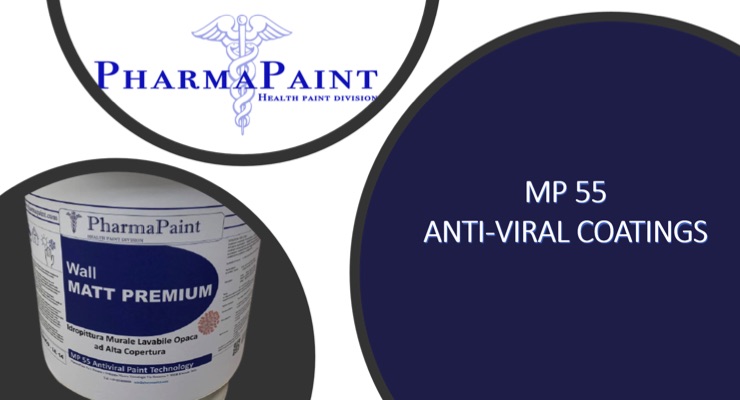 Pharma Paint Launches MP 55 Antiviral Paint