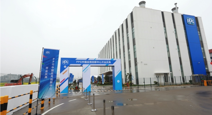 PPG Opens China Application Innovation Center in Zhangjiagang