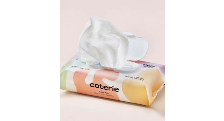 Coterie Launches Compostable Baby Wipe