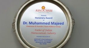 Dr. Muhammed Majeed Named ‘Father of Indian Nutraceuticals Industry’