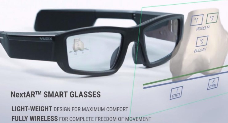 Vuzix Smart Glasses Supporting Medacta