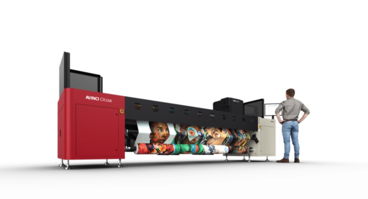 New Avinci CX3200 Printer from Agfa Supports Expansion into Soft Signage