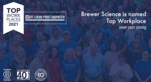 Post Dispatch Names Brewer Science a Winner of the Greater St. Louis Top Workplaces 2021