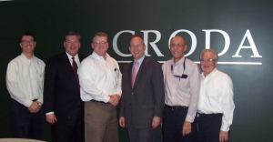 Delaware governor visits Croda’s Atlas Point manufacturing facility