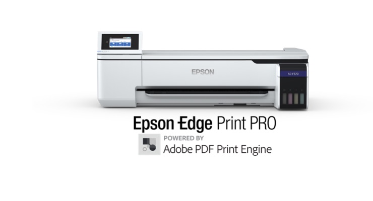 Epson Introduces SureColor F570 Professional Edition 24-Inch Desktop Dye-Sublimation Printer