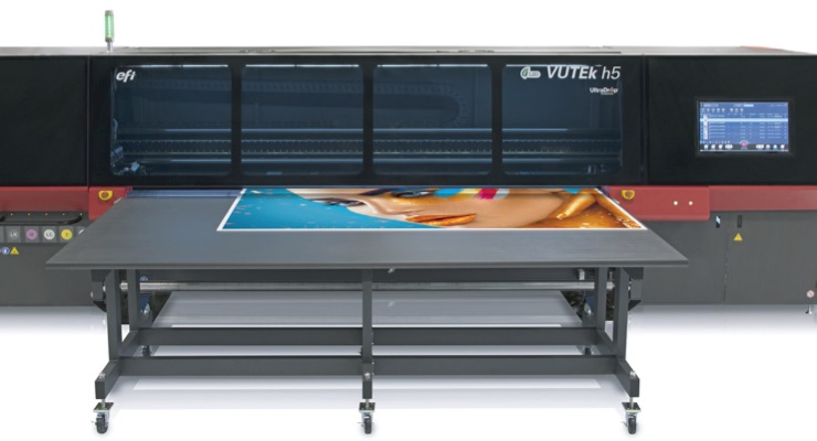 EFI VUTEk h5 UV LED Printer Boosts Schiele Group’s Speed and Efficiency