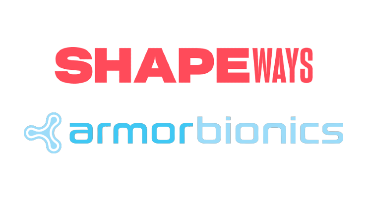 Shapeways Becomes the Exclusive 3D Printing Manufacturer for Armor Bionics